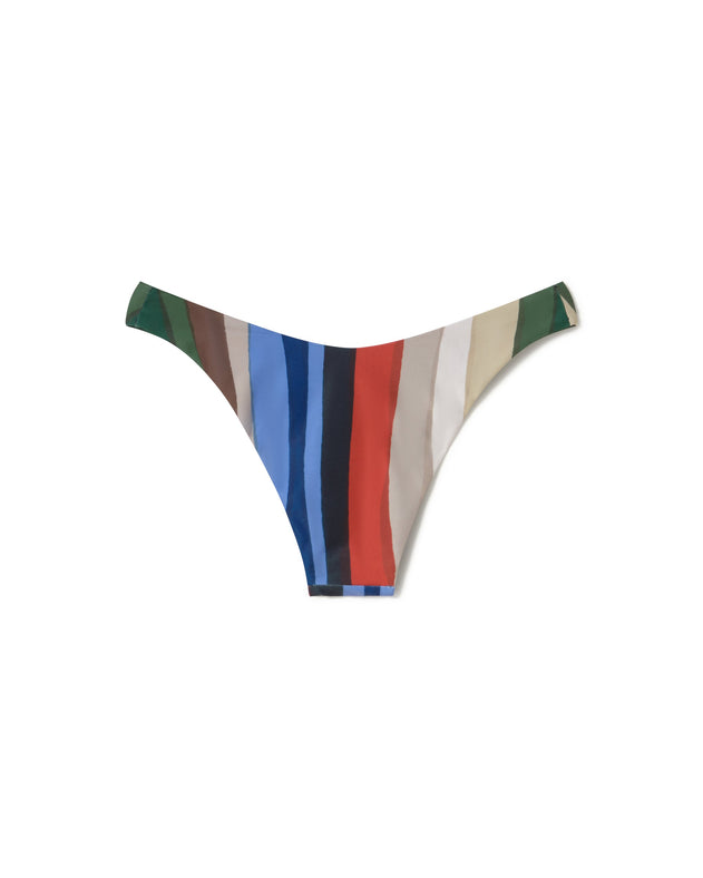 Sicilia Bikini Bottom River Stripes Multicolor