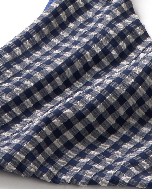 Palermo Bikini Bottom Navy Gingham