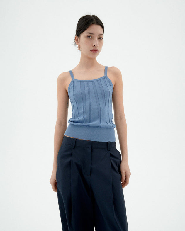 Nadine Top Light Blue Cobalt