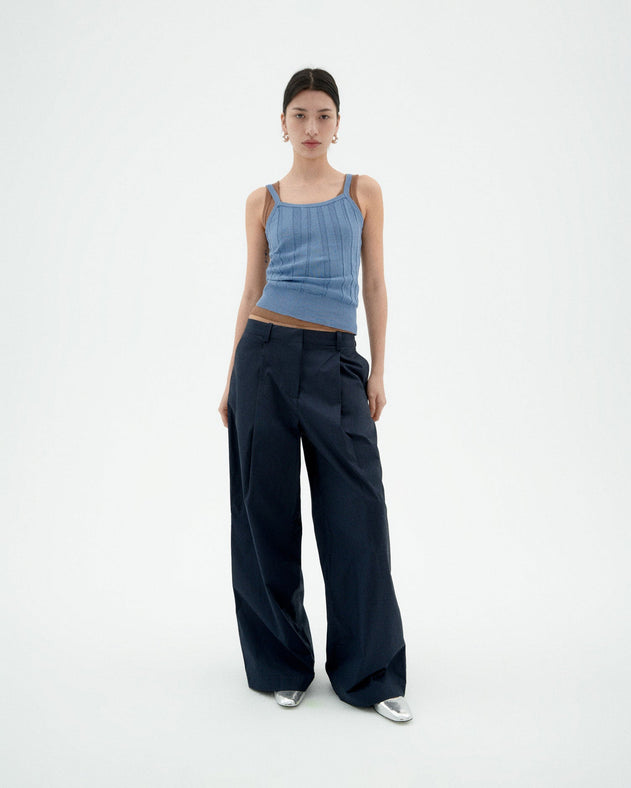 Nadine Top Light Blue Cobalt