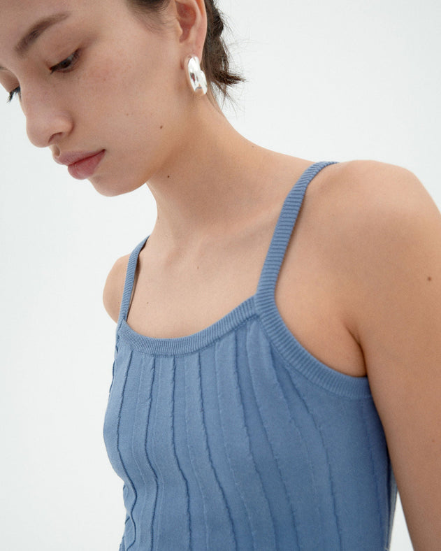 Nadine Top Light Blue Cobalt