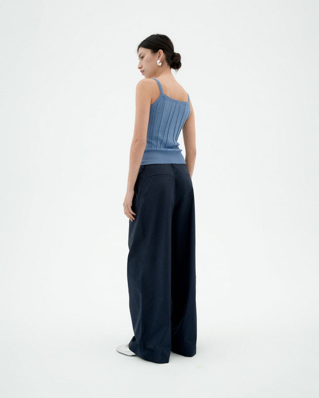 Nadine Top Light Blue Cobalt