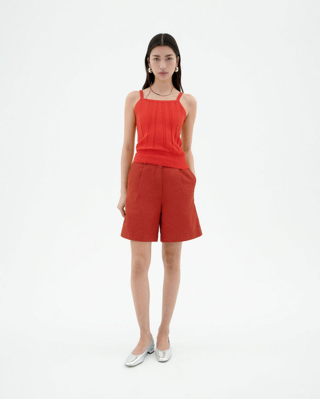 Nadine Top Fiery Red