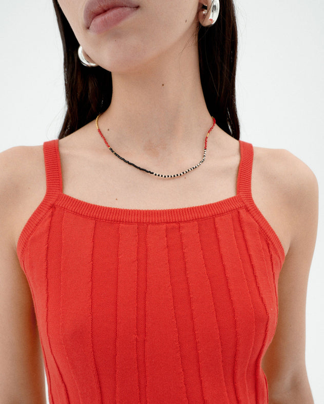 Nadine Top Fiery Red
