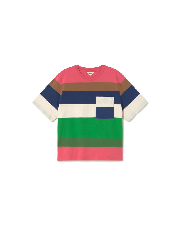 Lucia T-Shirt Multicolour Striped