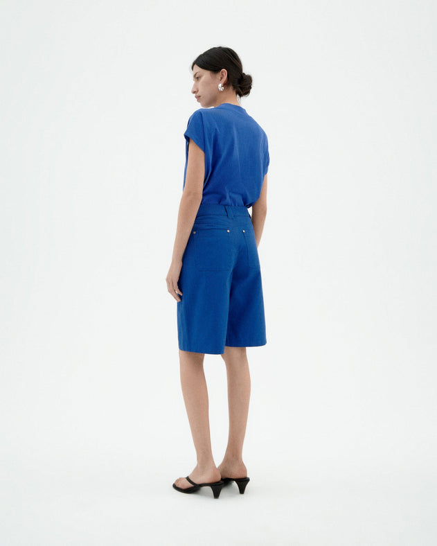 Volta Sun Type T-Shirt Blue