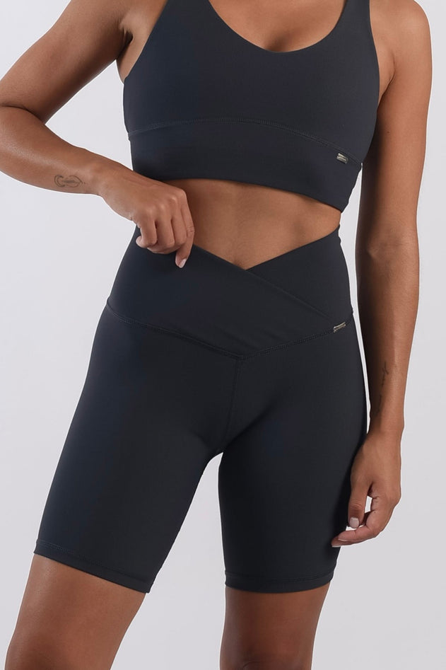 West Biker Shorts Midnight Blue
