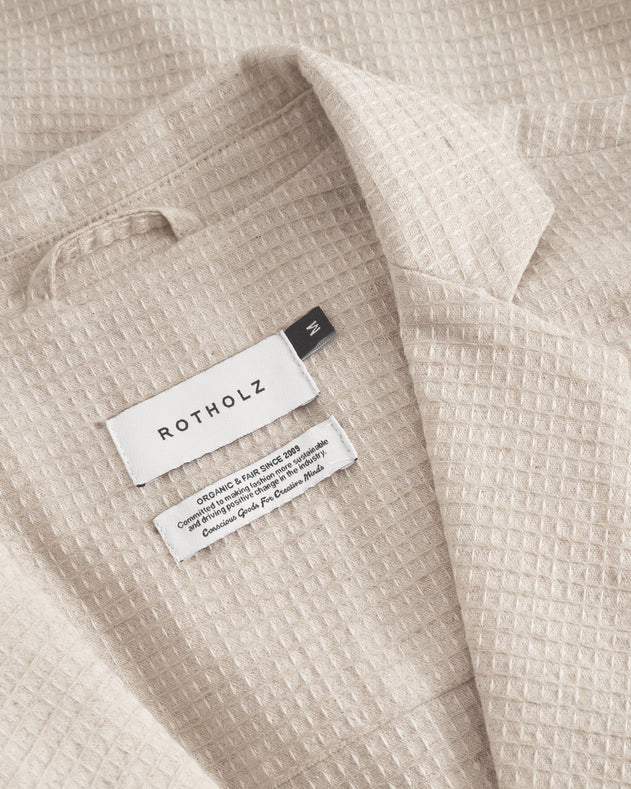 Workwear Blazer Waffle Sand