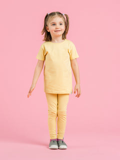 Leslie Kids' T-Shirt Yellow
