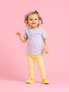 Leslie Kids' T-Shirt Pastel Lilac