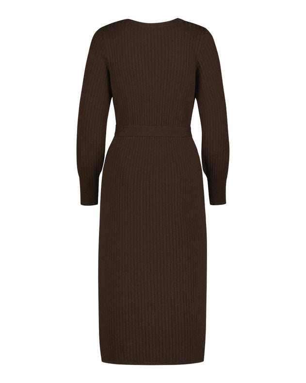 Leona Merino Dress Espresso
