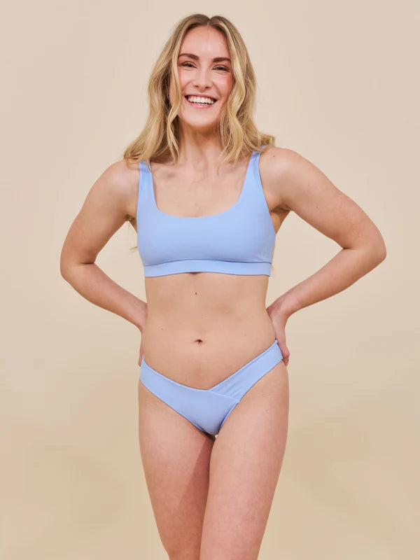 Agung Sporty Bikini Top Clear