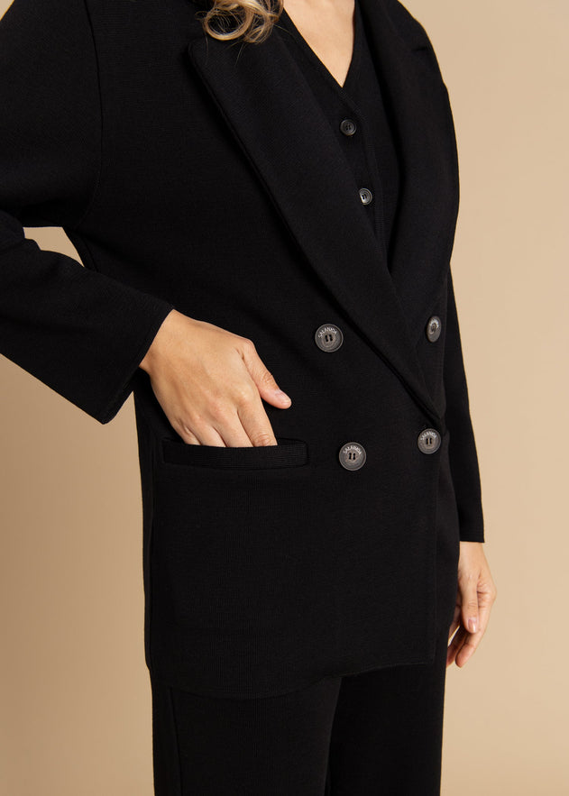 Ora, Forza & Galante Merino Co-ord Black
