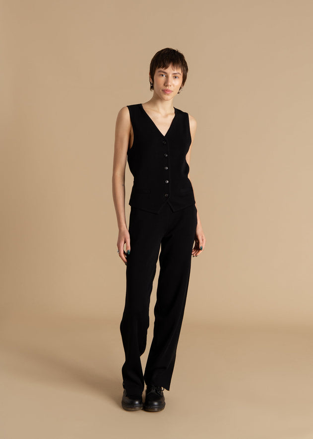 Ora, Forza & Galante Merino Co-ord Black