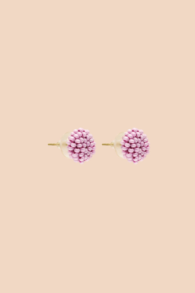 Gemma Earrings, Pearl Lilac