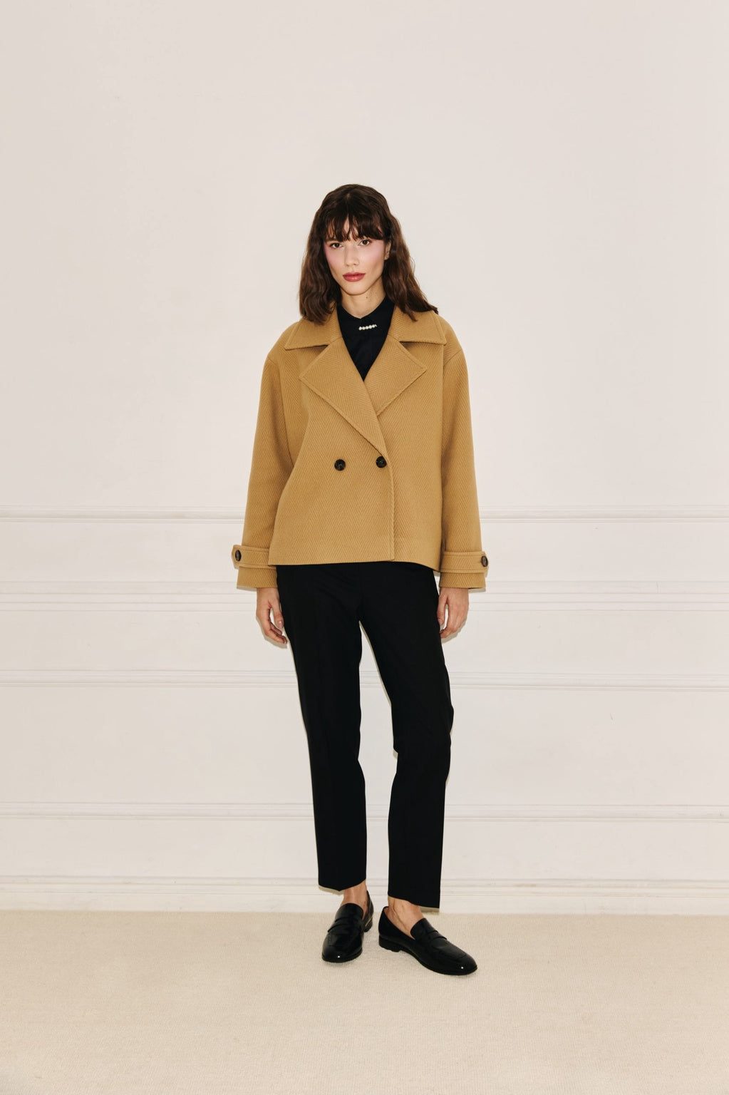 Wool Jacket Beige
