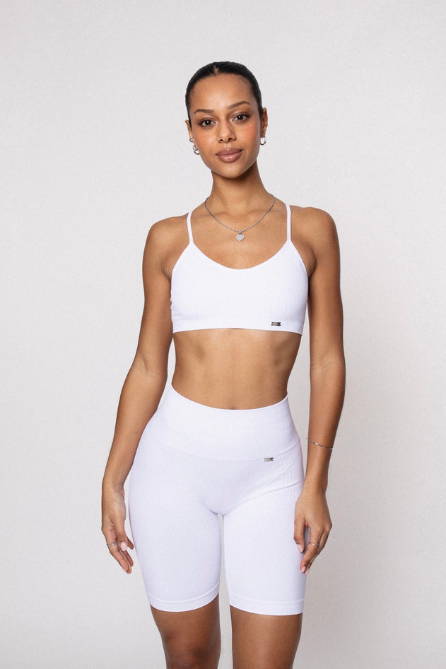Skin Sports Bra White