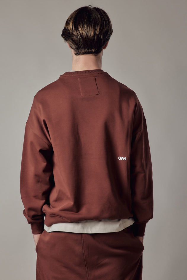 Men's Loose Fit Crewneck Sweatshirt