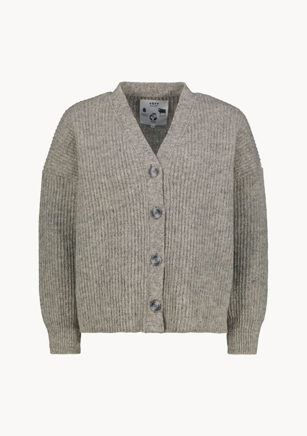 Elisabet Cardigan Mid Grey