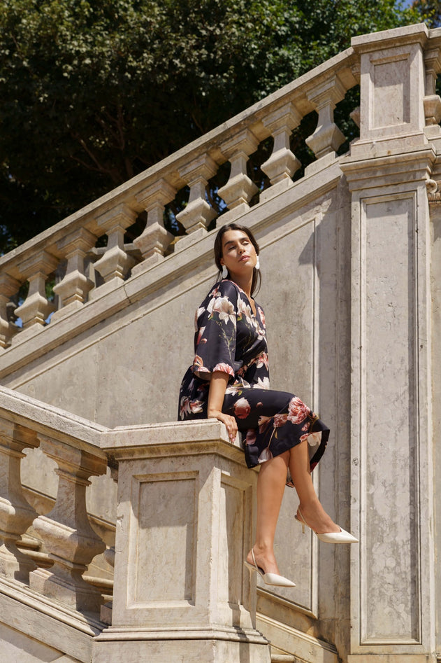 Stella Kimono Dress Elysian