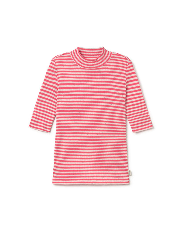 Bellamy T-Shirt Pink Stripes