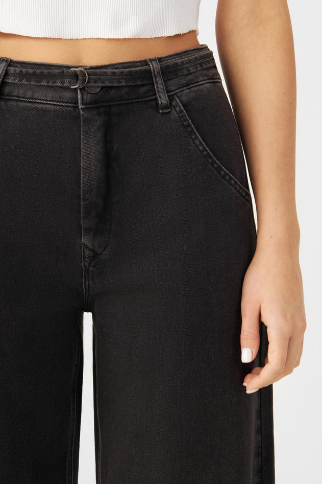Blink Wide Jeans Black Denim
