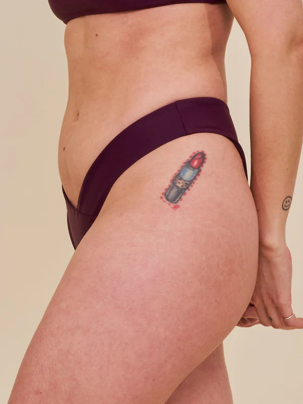 Canggu V-Shape Bikini Bottom Deep