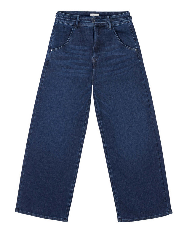 Blink Cropped Jeans Dark Blue