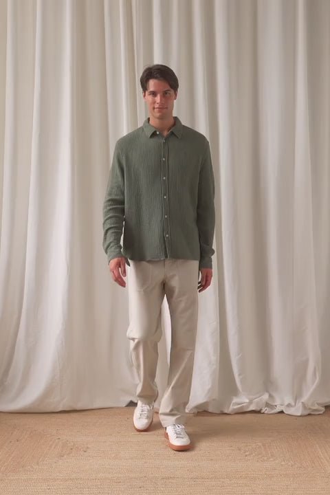 Unyee Shirt Deep Lichen Green - IVALO.COM