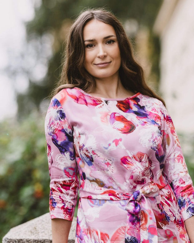 Classic Dress Coral Reef Pink - IVALO.COM