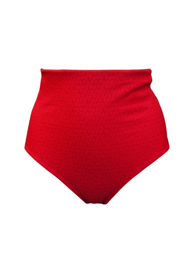 Core High Bikini Bottom Geranium Red