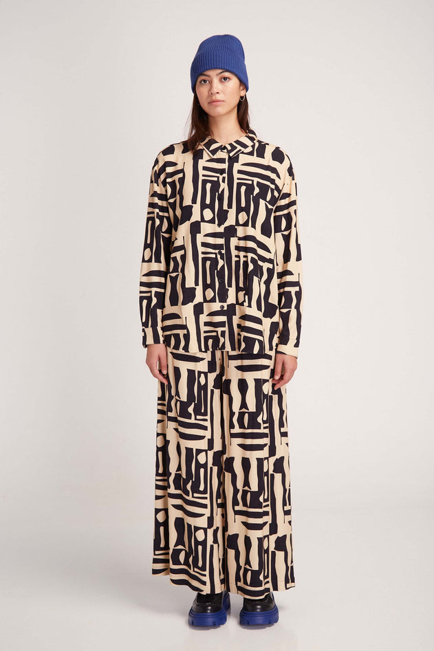 Dadu Pants Jonc Black Print