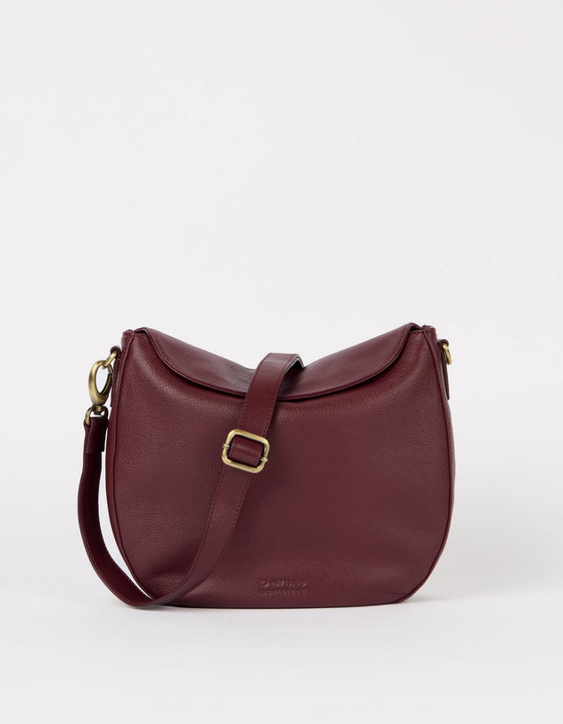 Lana Bag Soft Grain Dark Cherry