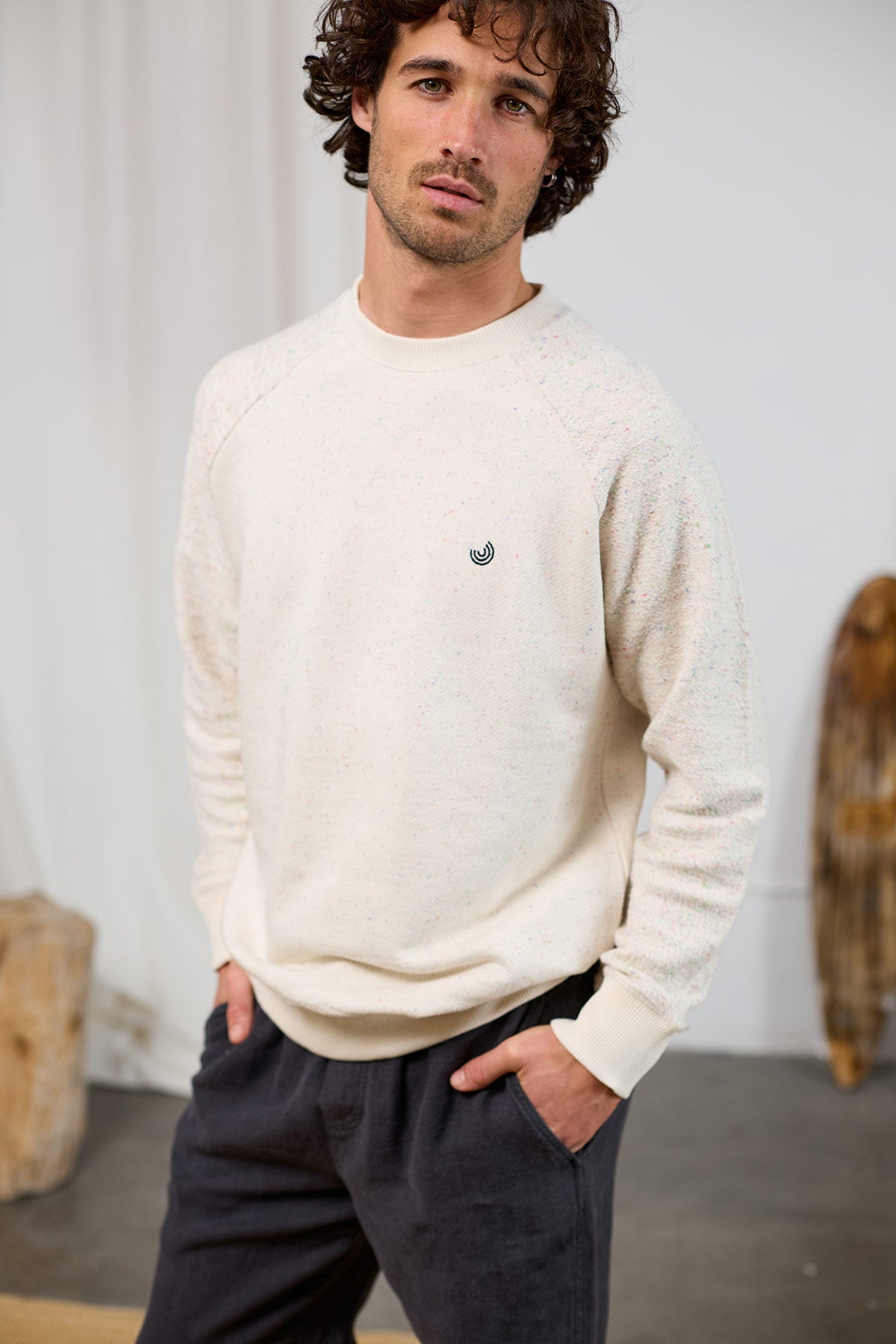 Dunmore Sweatshirt Ecru