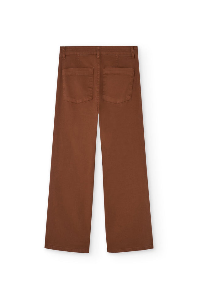 Hani Recycled Cotton Sailor Pants Terracotta