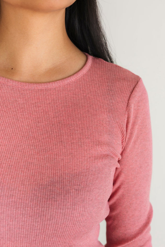 Arran Top Washed Fuchsia