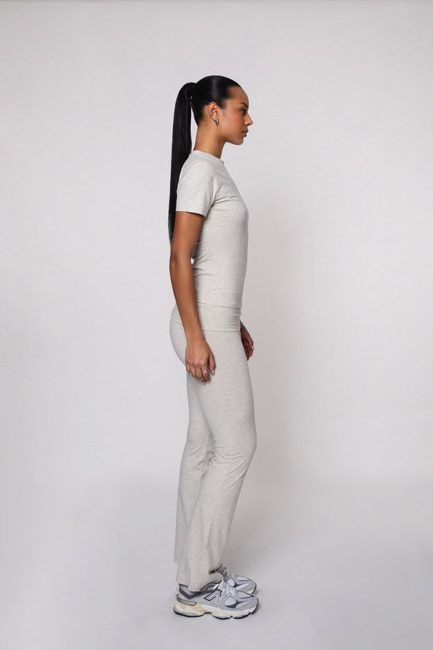 Bandha Flare Legging Light Grey