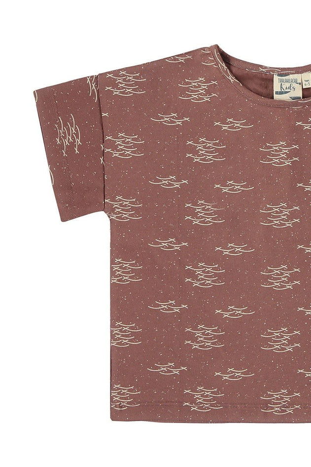 Kids' Erin T-Shirt Fish School Mauve