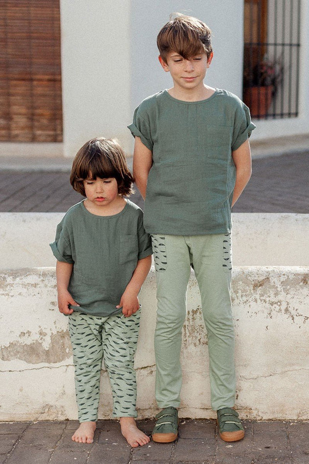 Kids' Edel Pants Green