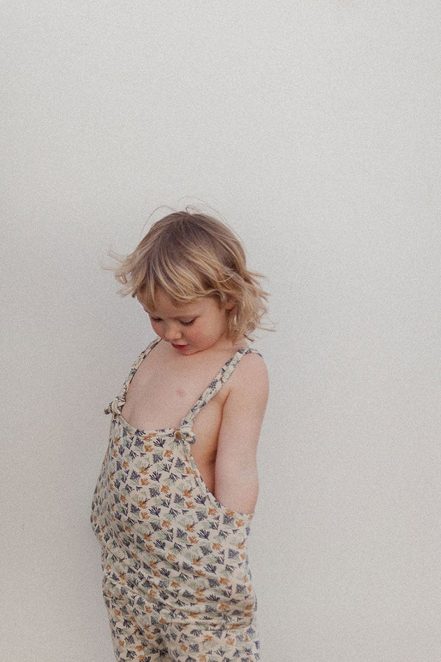 Kid's Eines Jumpsuit Coral Beige