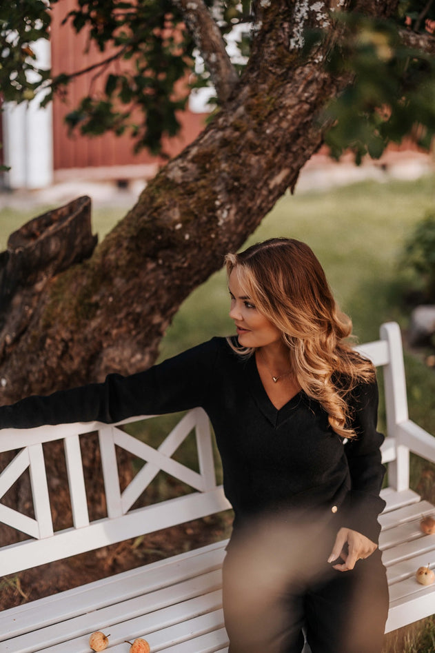 Kelly Merino Jumper Black