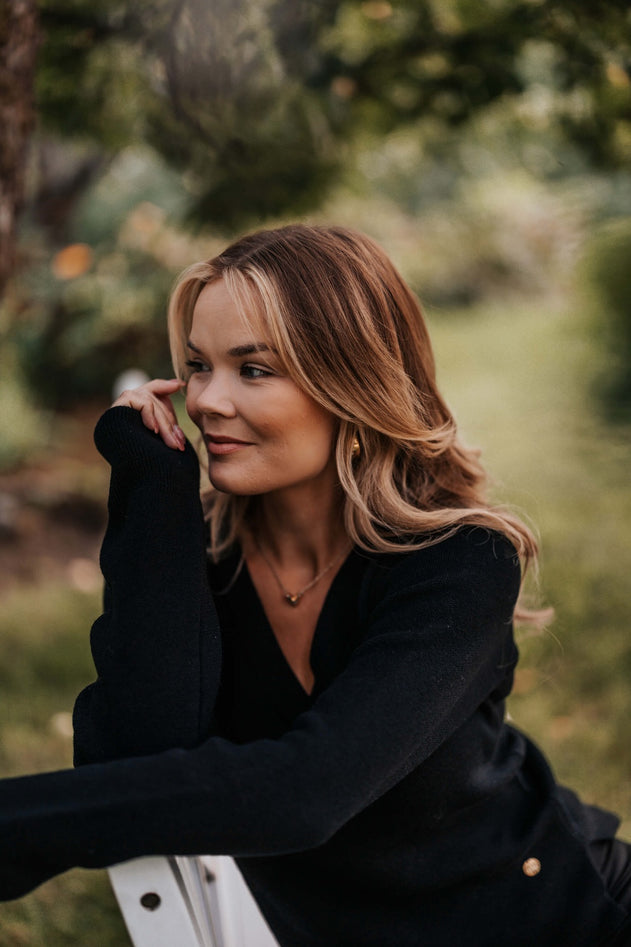 Kelly Merino Jumper Black