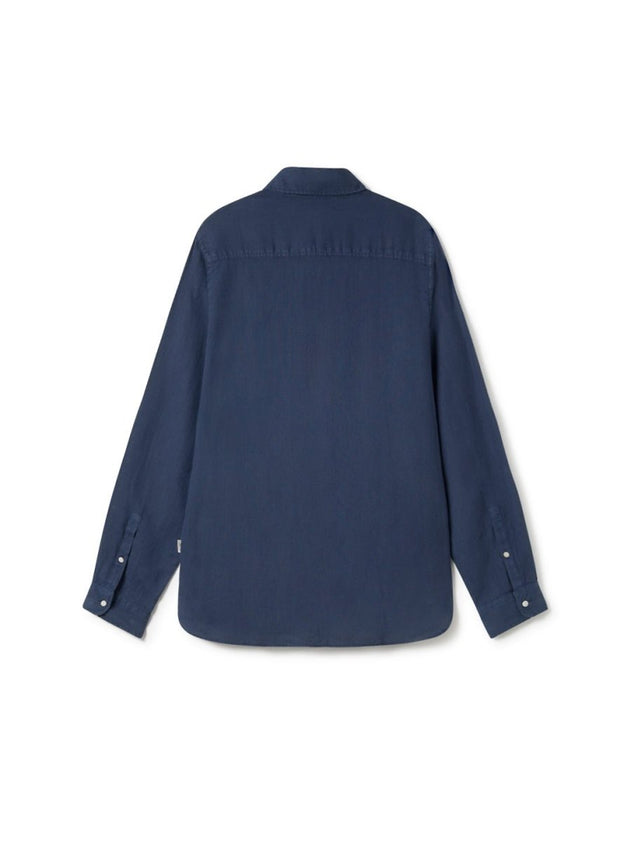 Fabal Shirt Navy Blue - IVALO.COM