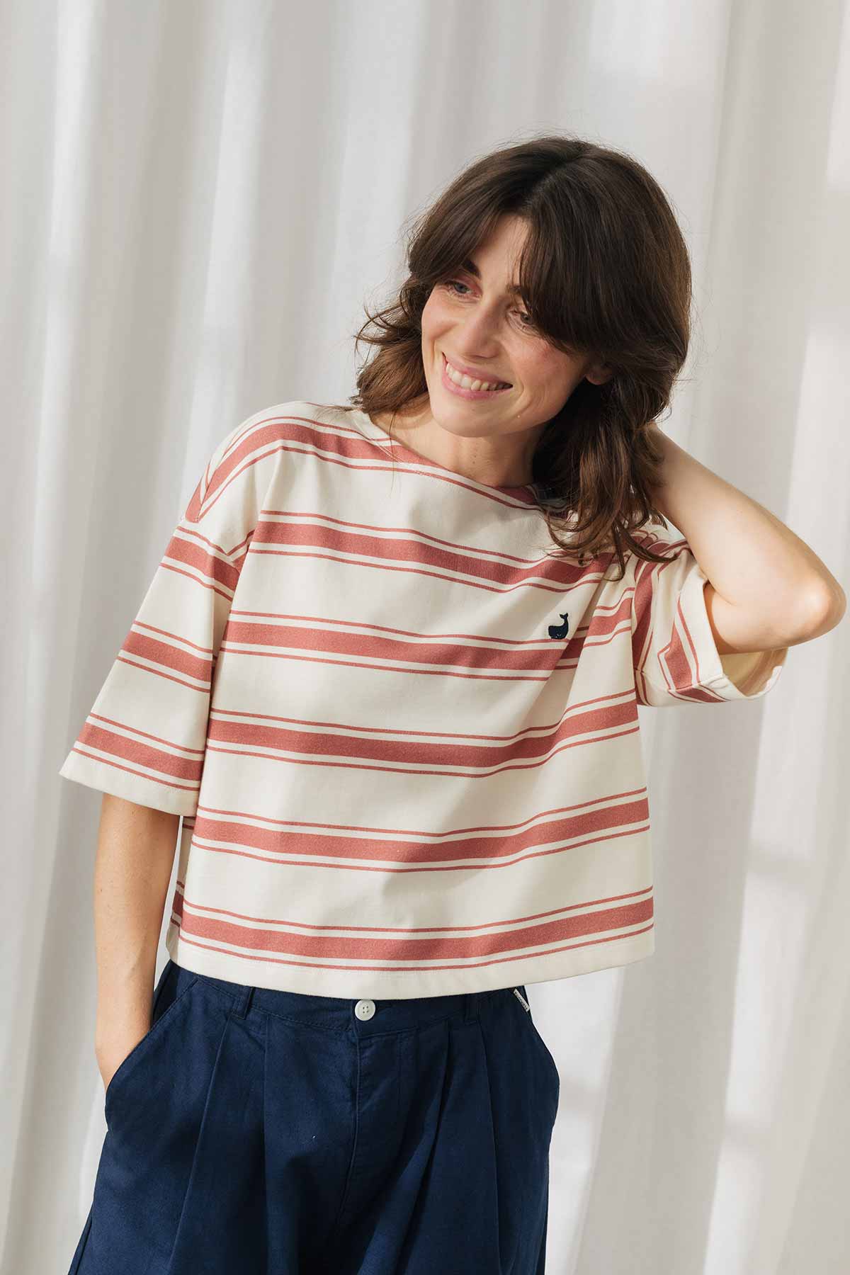Fingal T-Shirt Adobe Stripes - IVALO.COM