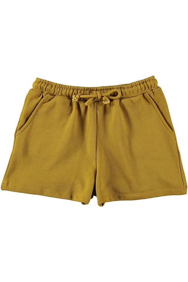 Kids' 100% Organic Cotton Shorts Mustard