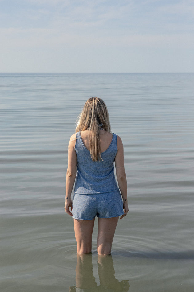 Sabbia Tank Top Light Blue