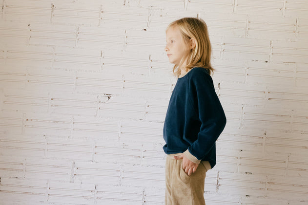 Kid's Galina Terry Pants Beige