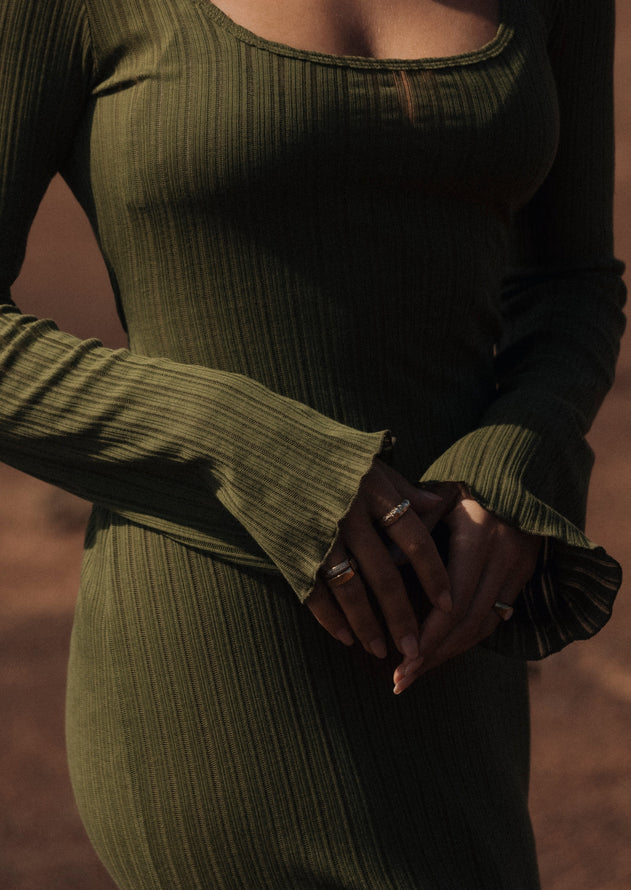 Athena Maxi Dress Green