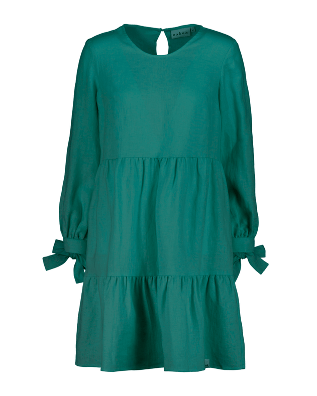Hailey Dress Evergreen - IVALO.COM
