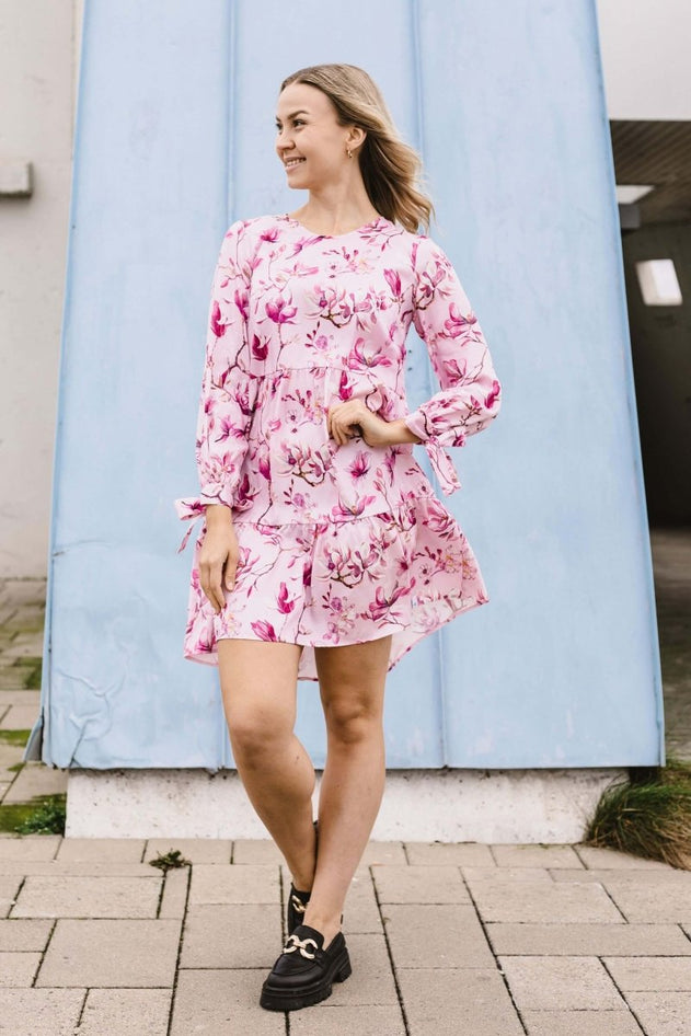 Hailey Dress Ballet of Blossoms Pink - IVALO.COM
